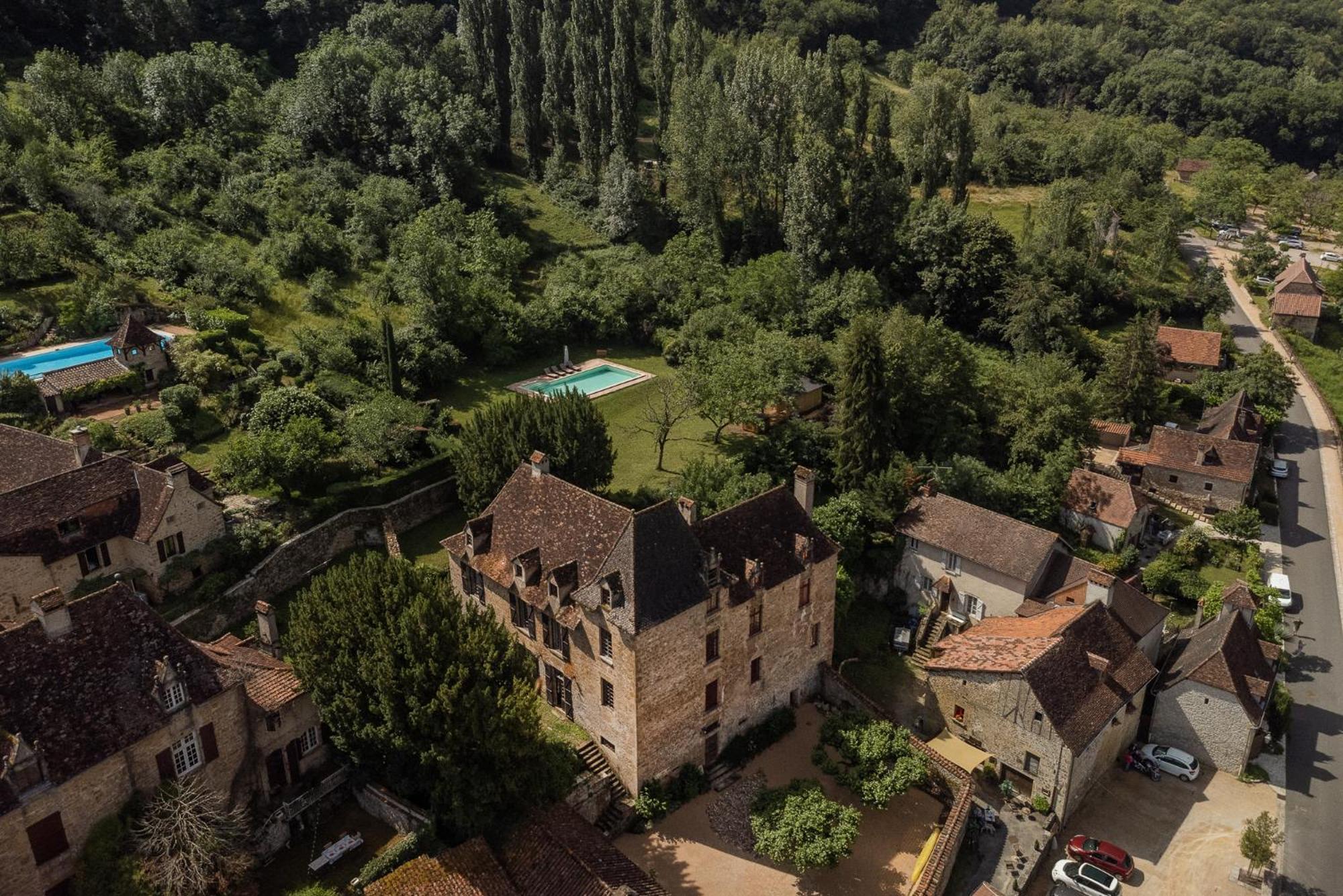 לינה וארוחת בוקר אוטואר Manoir De Laroque Delprat מראה חיצוני תמונה